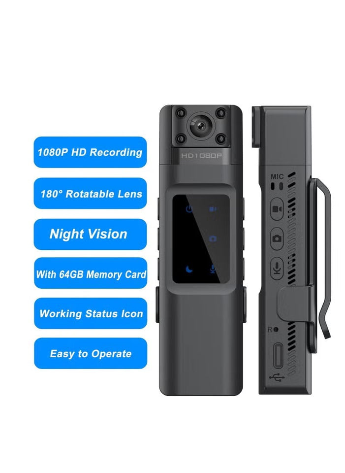 Mini HD Wifi Pocket Camera included Night Vision