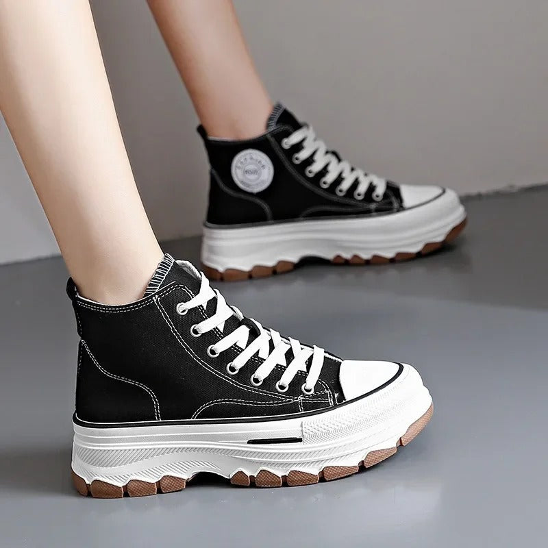 Non-slip Wear Resistant Spring Female Vulcanize Shoes