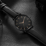 Simple Ultra Thin Men's Watch Top Brand Fashion Analog Quartz